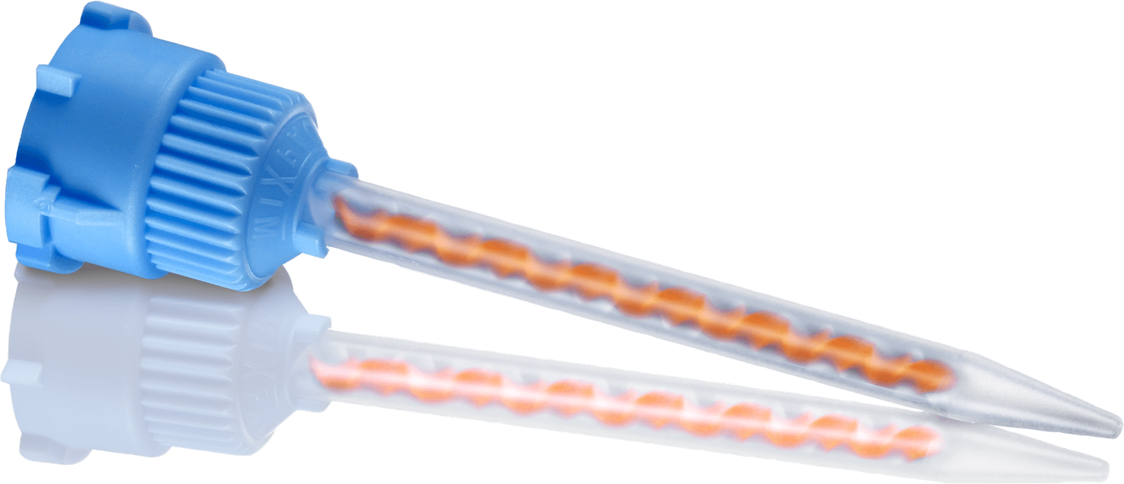 Mixing tips, blue-orange, ø 3.2 mm (for Visalys® Temp) - Image 2